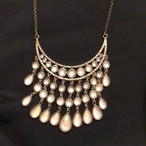 Lucky Brand stone dangle necklace